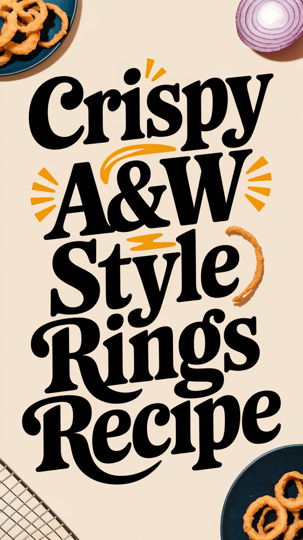 Crispy A&W Style Onion Rings Recipe