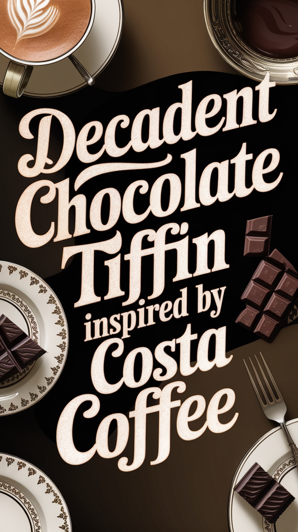 Decadent Chocolate Tiffin Inspired by Costa Coffee