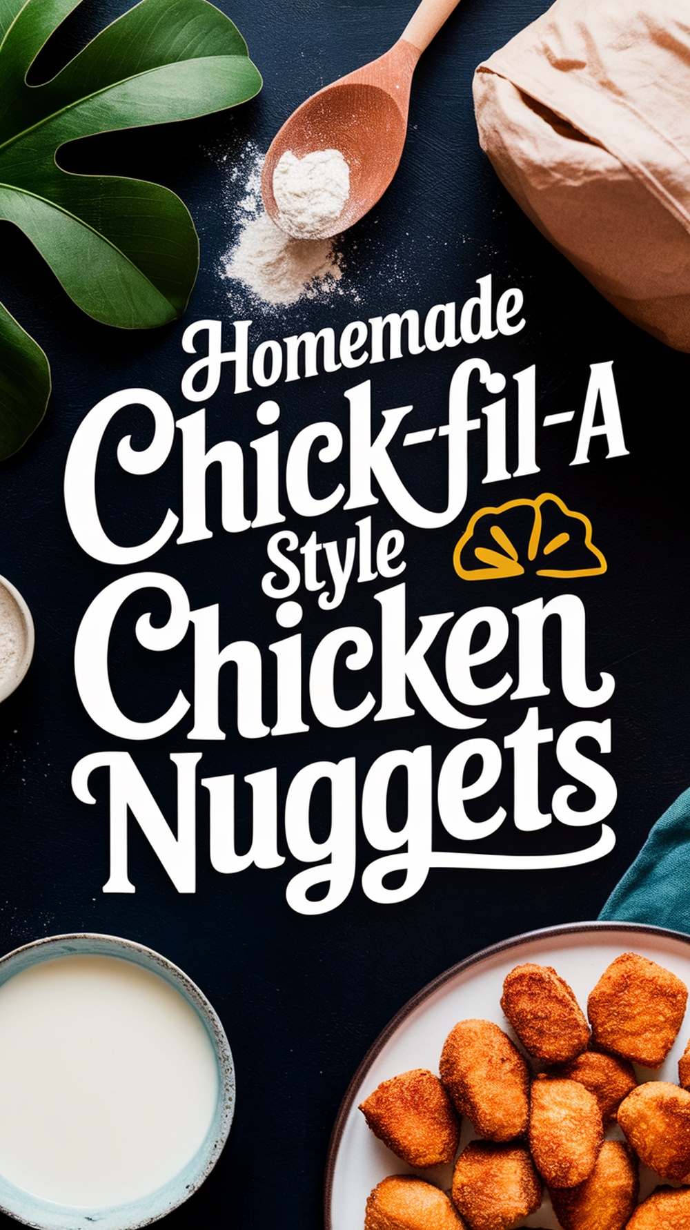 Homemade Chick-fil-A Style Chicken Nuggets