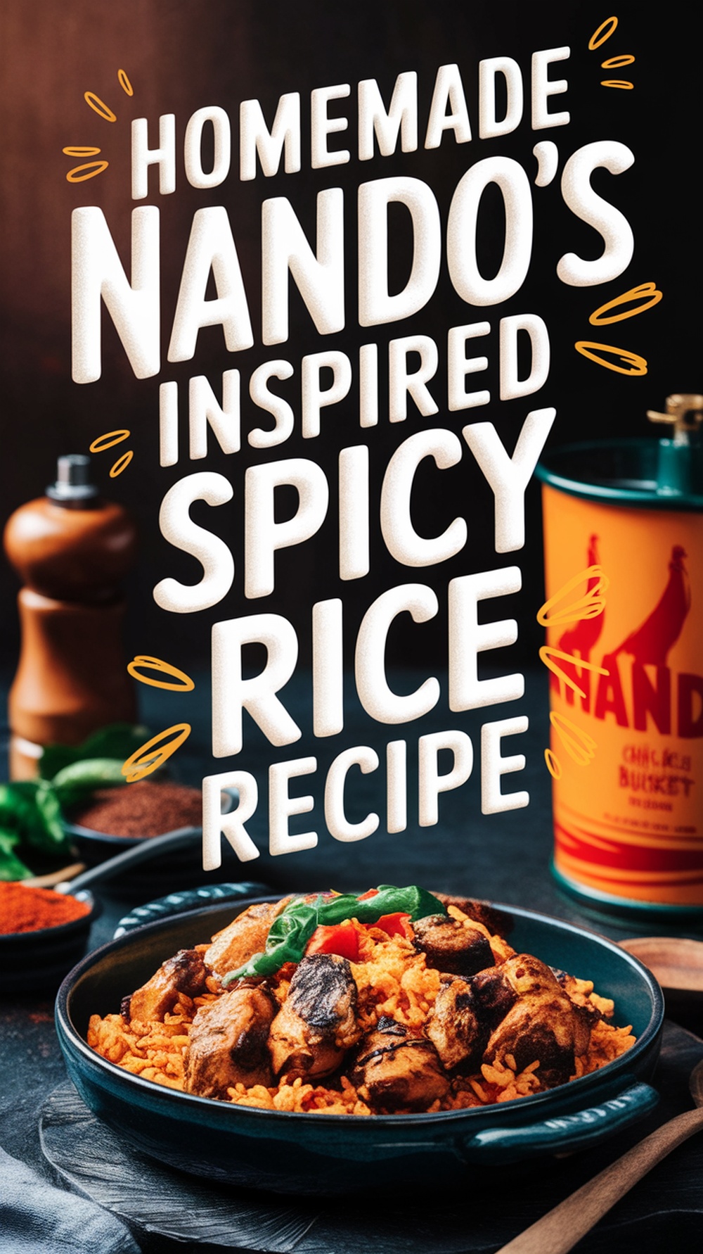Homemade Nando’s Inspired Spicy Rice Recipe