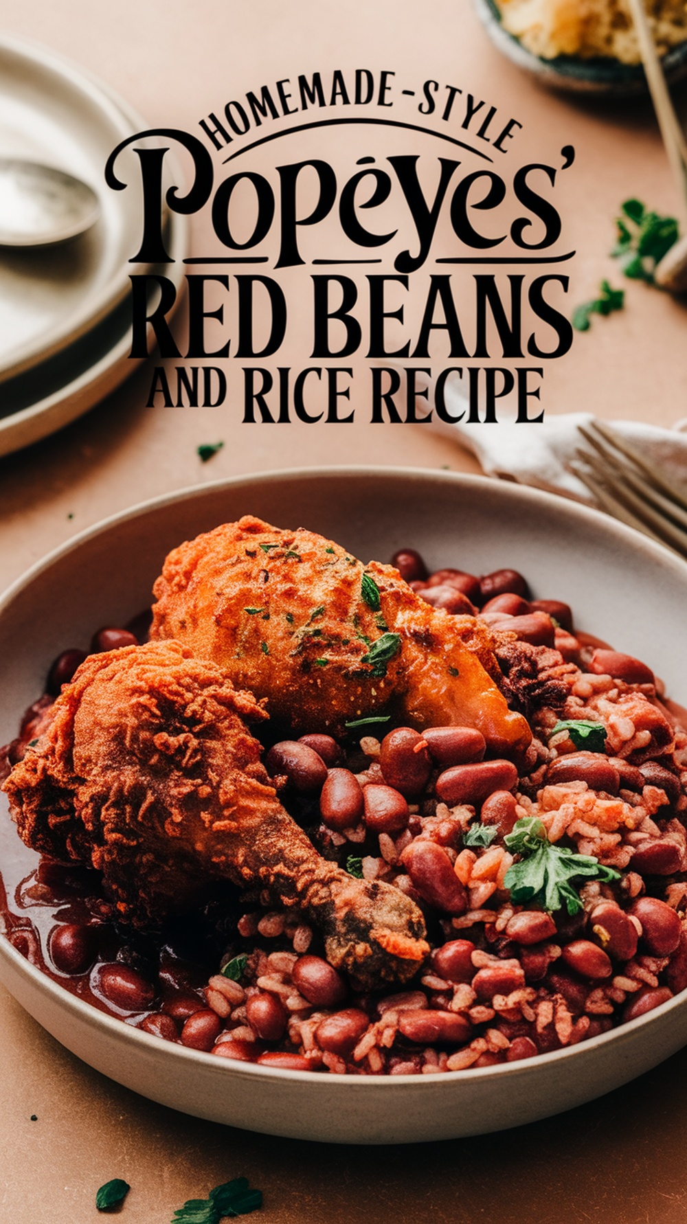 Homemade Popeyes-Style Red Beans and Rice Recipe