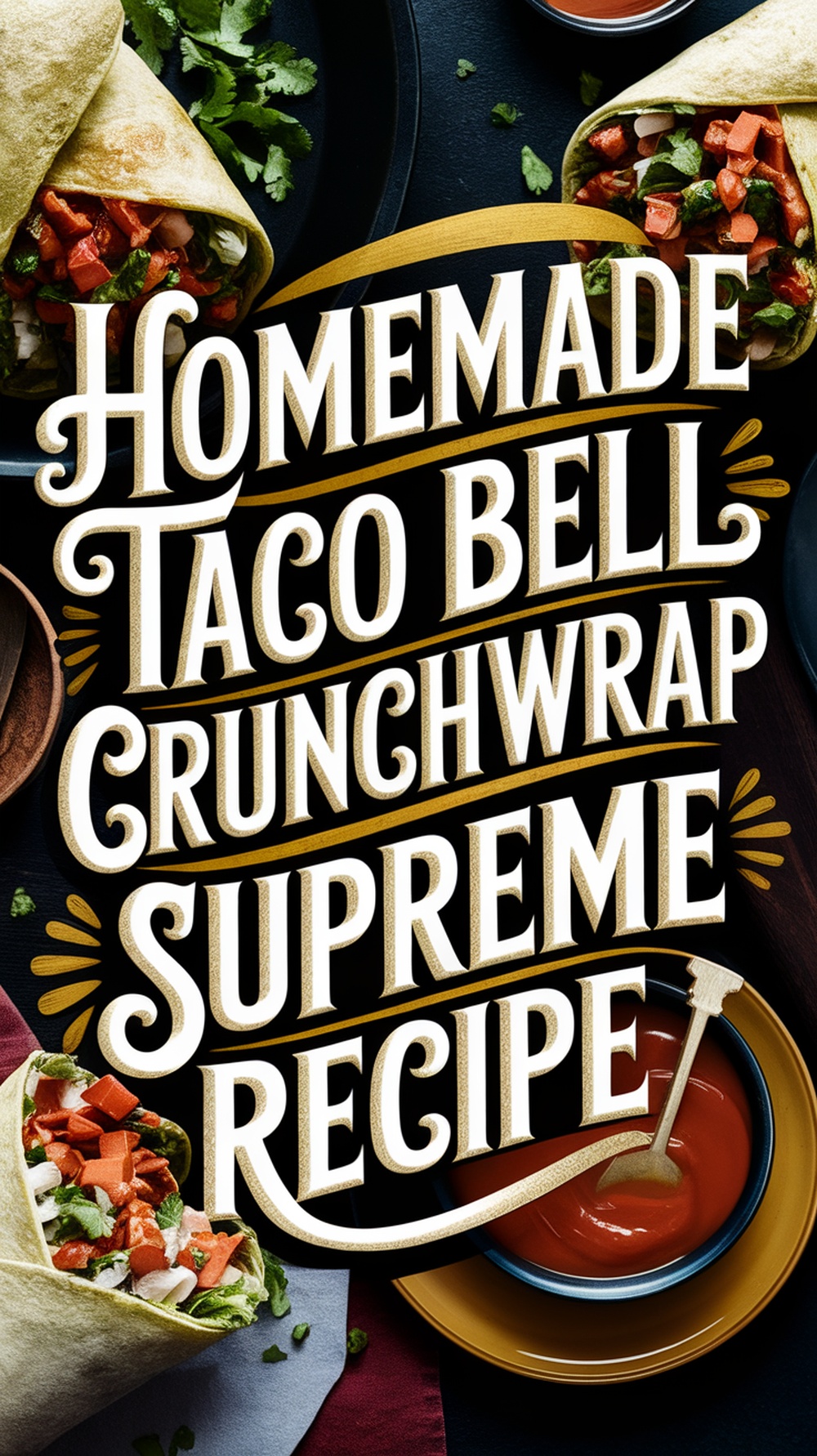 Homemade Taco Bell Crunchwrap Supreme Recipe