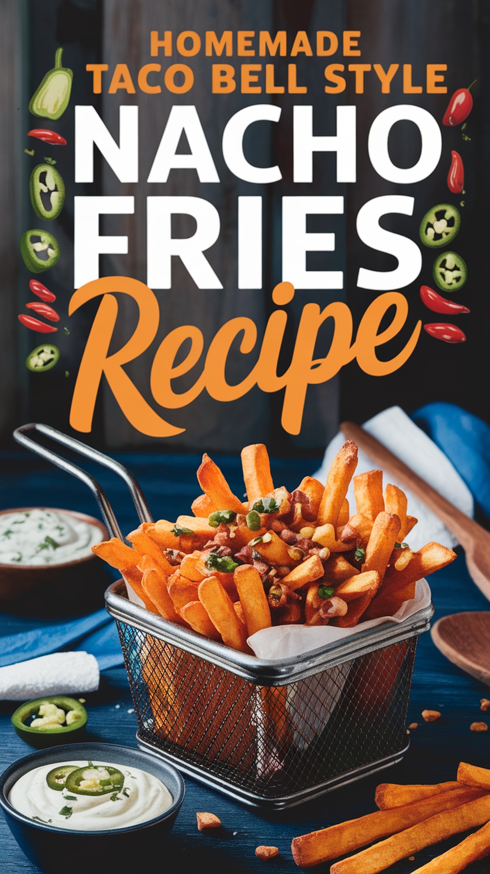 Homemade Taco Bell Style Nacho Fries Recipe