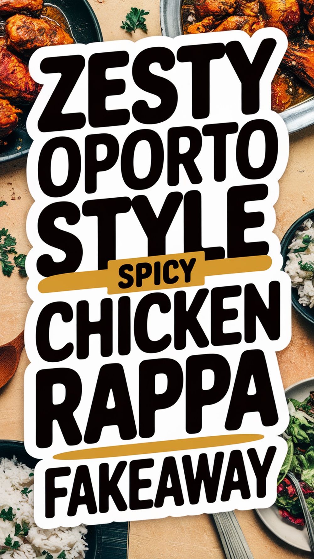 Zesty Oporto-Style Spicy Chicken Rappa Recipe